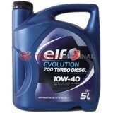Моторное масло ELF EVOLUTION 700 TURBO DIESEL 10W-40, 5 литр