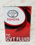 Масло трансмиссионное Toyota CVT Fluid TC, 4 л  (Япония)