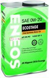Моторное масло ENEOS Ecostage SN 0W-20 ,1 литр синтетическое